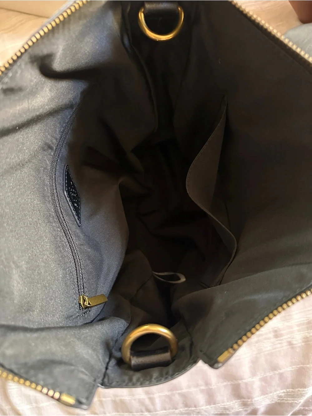 FOSSIL Elina Large Convertible Leather Backpack/Crossbody/Tote Bag NWOT